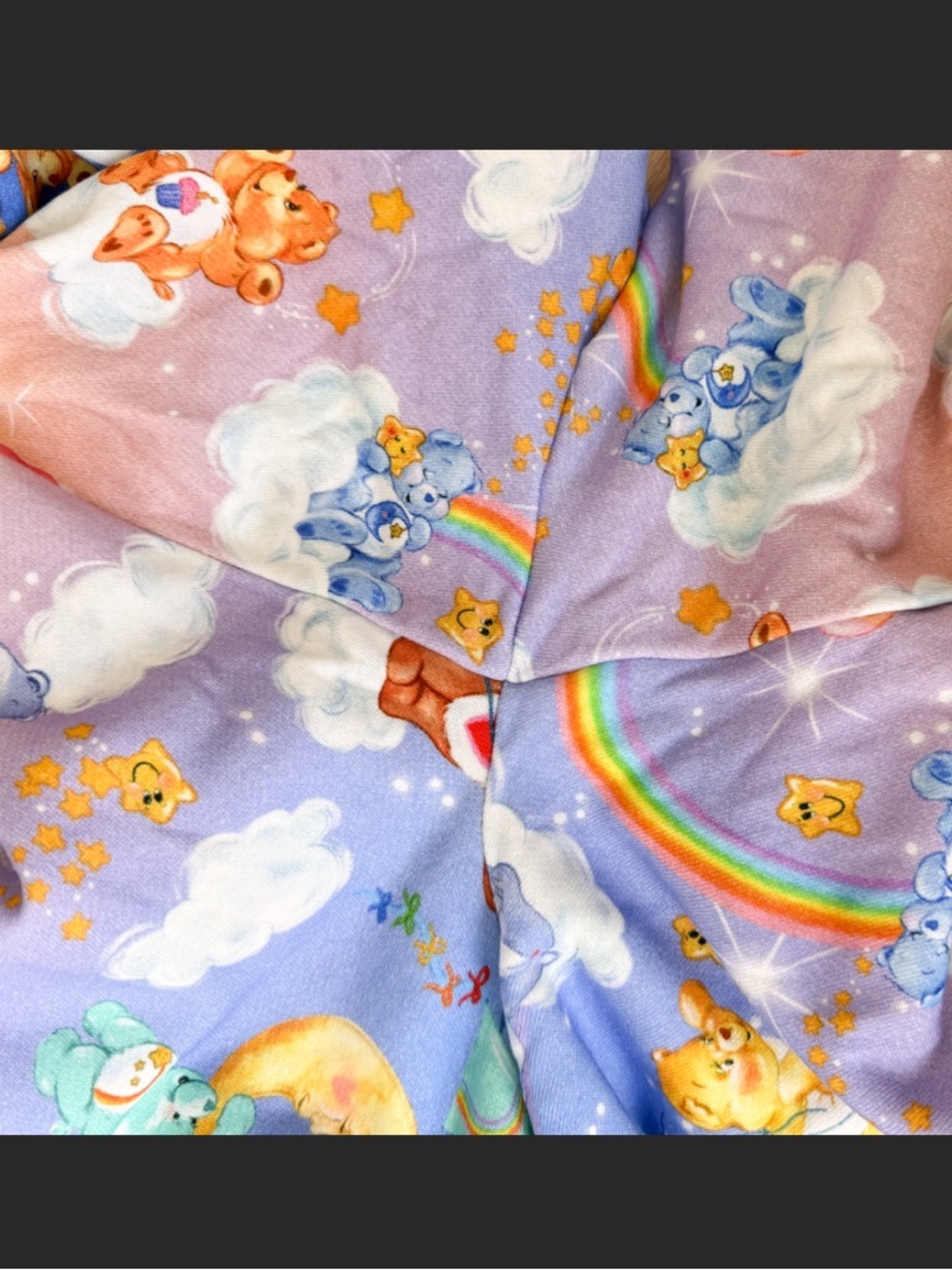 NWT ModCloth x Care Bears Sprinkles of Starlight Joggers L Ombre Blue Pink - Picture 9 of 9